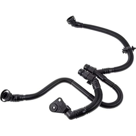 Adecuado para mangueras de ventilación del cárter del cilindro (06E103217T), compatible con Audi A4 B8 (08-12), A5 (07-12), A6 C6 C7 (06-18), A7 (10-15), A8 D3 (07-10) y Q5.