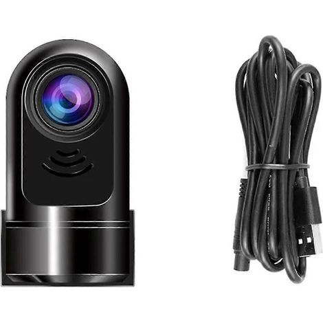 Mini caméra embarquée Adas rotative à 360° HD 1080p, mini caméra avant pour voiture (nouveauté) (1/5)