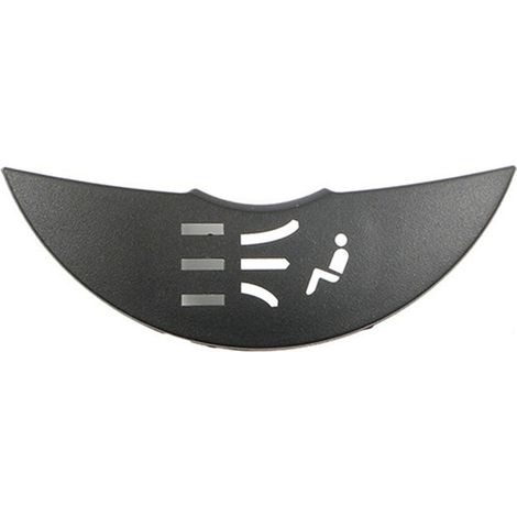 9-teiliges Set mit Zierabdeckungen für die Klimaanlagenknöpfe im Armaturenbrett des BMW Z4 E89 (Baujahre 2009–2016). (1/4)