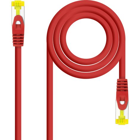 RJ45 Kat6a S/FTP CU LSZH 2m ROT RJ45 Kat6a S/FTP Patchcord