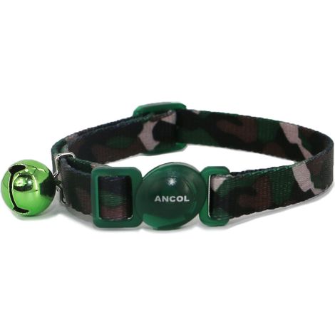 Ancol Cat Collar Camouflage Green - 32245 (1/5)