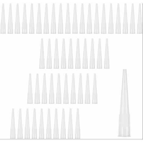 Embouts de Cartouche Transparents en Silicone Buses pour Mastic Adhésif et Pistolet à Calfeutrer (1/5)