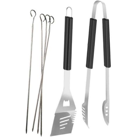 Pack 6 accesorios de barbacoa - Acero inoxidable