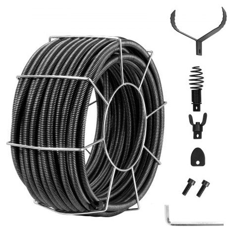Câble de nettoyage de canalisations - 30 m x 19 mm (1/5)