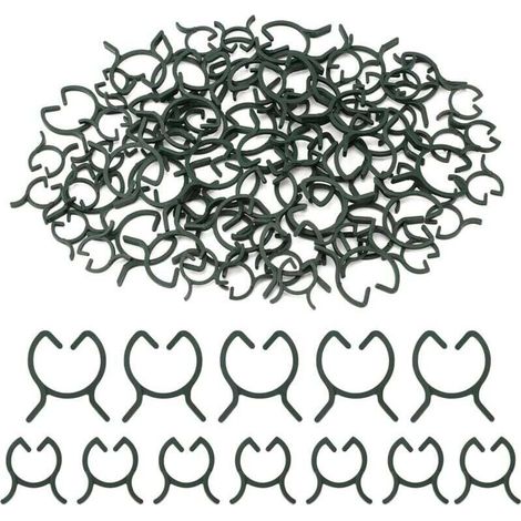 200 Pièces Clips de Support pour Plantes,Attache pour Tomates,Attache pour Plantes Grimpantes,Clips de Fixation Plantes Exterieur,Clips de Jardin,pour Fruit,Légume,Tomates
