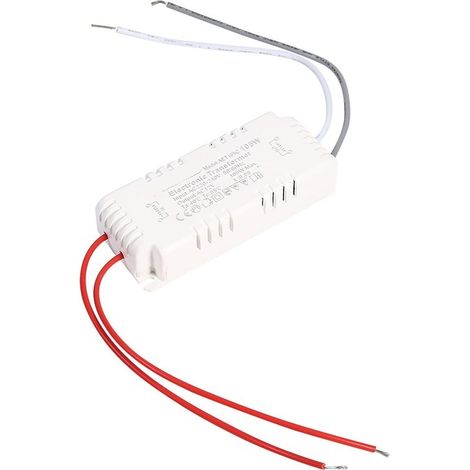 Transformateur électronique 220V-12V pour ampoules halogènes G4/G5.3 Puissance 105W max Compatible MR11/MR16 Durabilité améliorée (1/5)