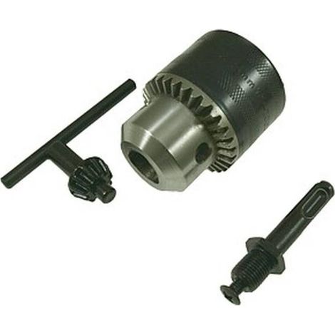 Mandrin Dente avec Adaptation SDS 1/2 3-16 mm - Acier - Adaptateur SDS 3x - Fixation Polyvalente et Robuste - Beast (1/5)