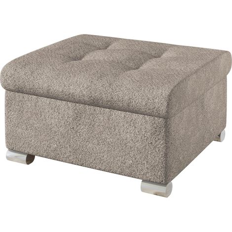 Reposapiés Comfivo Gemma, Coral 50, 41x68x70cm, Diámetro: 0, Tapiz, Patas: Plástico, 0