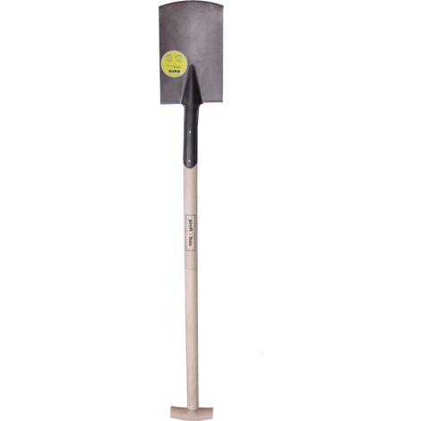 Bauspaten E-T-Stiel Sandgestrahlt (1/2)