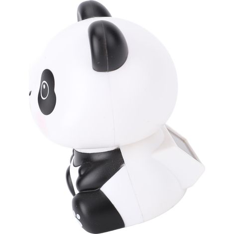 Panda décoratif solaire à hochements de tête automatiques, figurine panda mignonne pour tableau de bord de voiture ou bureau (Type A) (1/5)