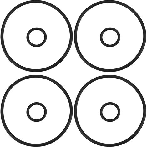 Kit de 8 Joints Toriques pour Couvercle de Filtre à Huile de Quad 58,8x54x2,4 Mm 16,5x12,7x1,9 Mm 91304-HN5-670 Compatible avec TRX350 (1/5)