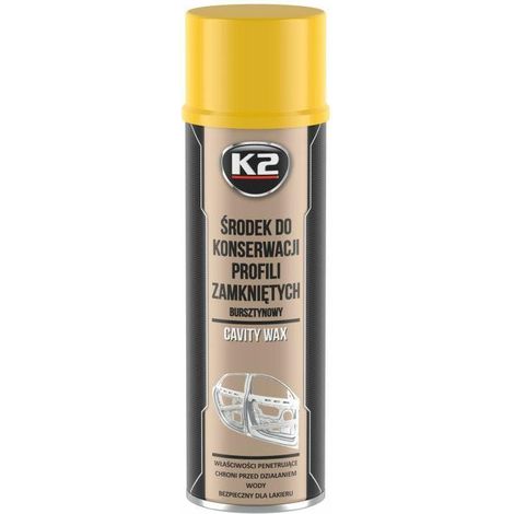 K2 agente di mantenimento del profilo chiuso, colore ambra, 500 ml