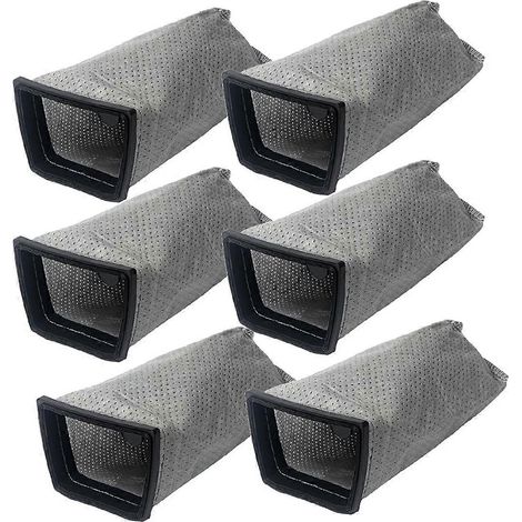 Lot de 6 sacs à poussière pour aspirateur traîneau commercial Hoover Portapower (1/5)