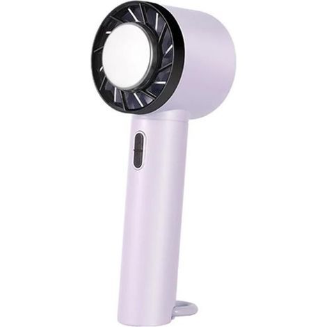 Mini-Tragbarer Sommerventilator, tragbarer Outdoor-Ventilator mit Kältekompressionsfunktion – Lila (1/5)