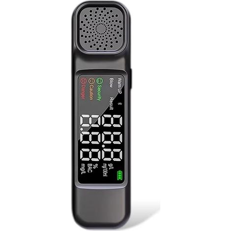 AM03 Professioneller Alkoholtester, berührungsloser Atemtester, Alkoholsensor mit 10-Sekunden-Reaktion