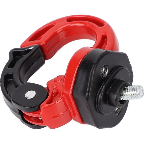 Support Moto Crochet Avant Porte-Casque Bagagerie Crochet Alliage Acier Aluminium 12kg Charge Scooter Électrique Rouge Noir (1/5)