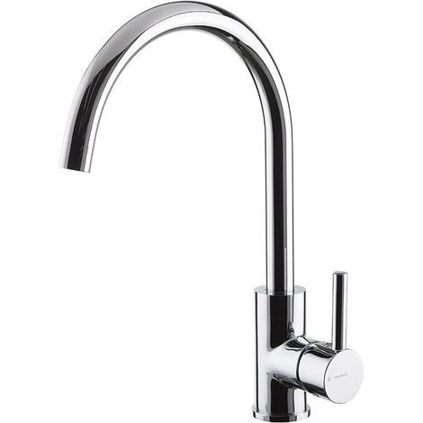 Newform Real Miscelatore Cucina Monocomando Cromo Bocca Girevole 63421.21.018 (1/2)
