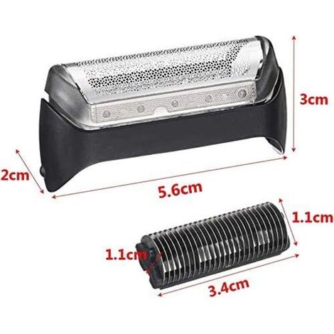 Lame e foil per rasatura compatibili con BRAUN Serie 1 10B, 190, 180, 170 (1/3)