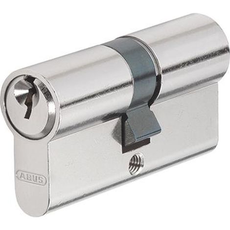 Abus E50N 30/30 Cilindro de puerta seguro en níquel