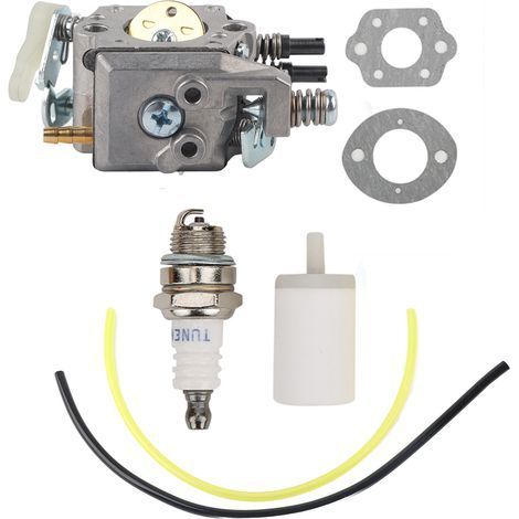 Carburateur compatible pour tronçonneuse Husqvarna 50 51 55 - Pièce de rechange en aluminium léger (1/5)