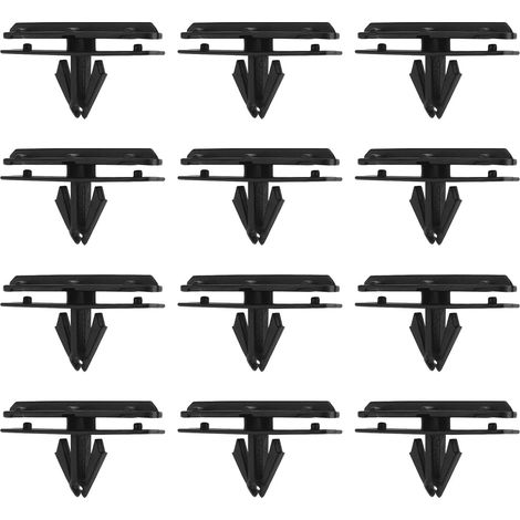 Lot de 50pcs Clip de Retenue Moulure à Bascule Clip Évasé d'aile 68039280AA Compatible avec JK Compatible avec Wrangler JK Compatible avec Wrangler Unlimited JK (1/5)