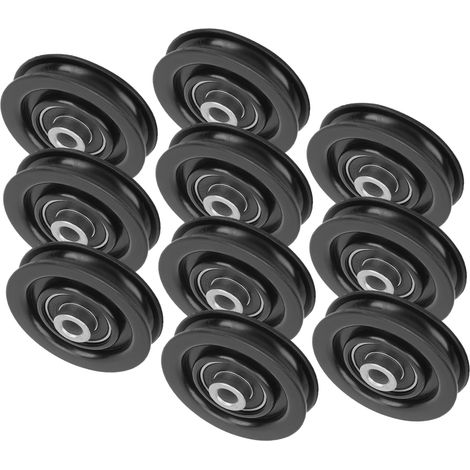 10 Poulies de Remplacement 90mm en Nylon pour Machines de Musculation à Câble (1/5)