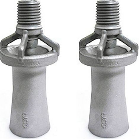 2 Buse de Pulvérisation Venturi à Filetage 1/4pouce à Flux Mixte pour Arroseur Électrophorétique en Plastique pour Piscine (1/5)