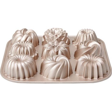 PATISSE - MOULE MINI KOUGLOF 9C FONTE ALUMINIUM 23,5X2,5X3,5