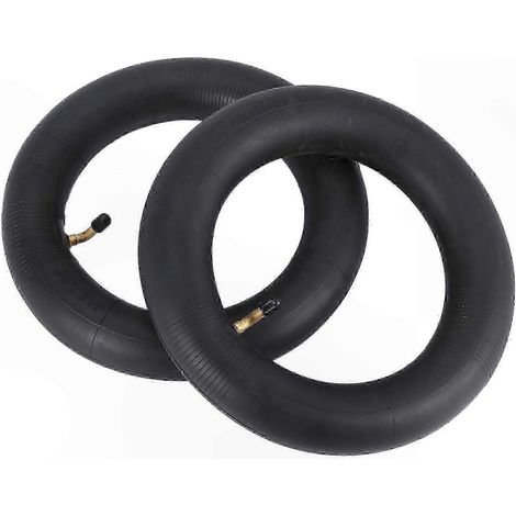 2 chambres à air pour trottinette électrique 10x2.5, pneus renforcés gonflables, lot de 2, compatibles e-scooters, remplacement durable. (1/5)