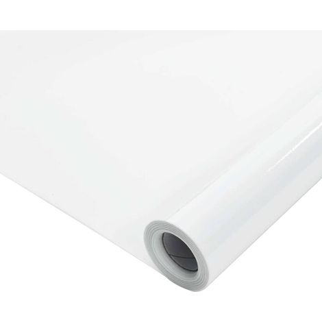 vidaXL Láminas de ventana esmerilada 3 uds PVC blanco (1/2)