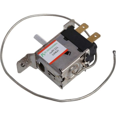 Thermostat de réfrigérateur WPF22A à 2 broches avec cordon métallique de 30 cm (1/4)