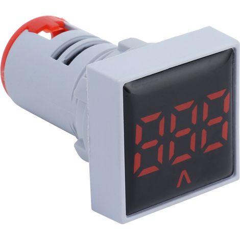 AD16-22FSV Voyant lumineux numérique de mesure de tension 60500V AC Rouge pour panneau de contrôle (1/5)
