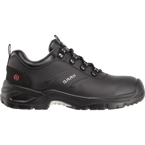 Scarpa di sicurezza Harris, taglia 42, nera, in pelle, S3 SRC ESD, EN20345