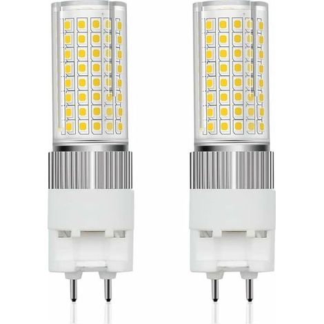 G12 16w LED Corn Light ampoule 220V 1600lumen blanc chaud 3000k Corn Light 360 ° angle de faisceau lampe frontale ampoule équivalente à 160W halogène (2pcs, non dimmable) (1/4)
