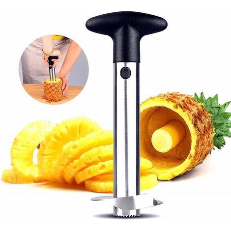 Affetta ananas - Affettatrici per ananas - Affettatrice per frutta - Snocciolatore per ananas - Taglia ananas (1/5)