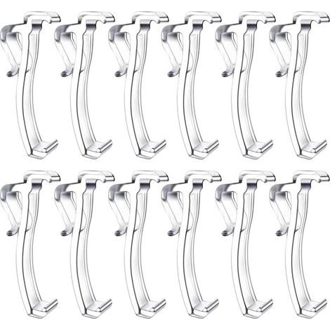 Bardusch-Lot de 12 rideaux fenêtre zippés – holdback voyage, ajustement sûr, idéal camping-car, décoration extérieure (1/5)