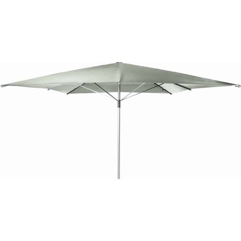 Doppler Sonnenschirm/ Großschirm "Telestar" 400 x 400 cm, grau, ohne Volant, Bezug aus 100% Polyester, Gestell aus Aluminium, 25 kg Sonnenschirm / Großschirm "Telestar 400 x 400", inkl. Schutzhülle, (1/5)