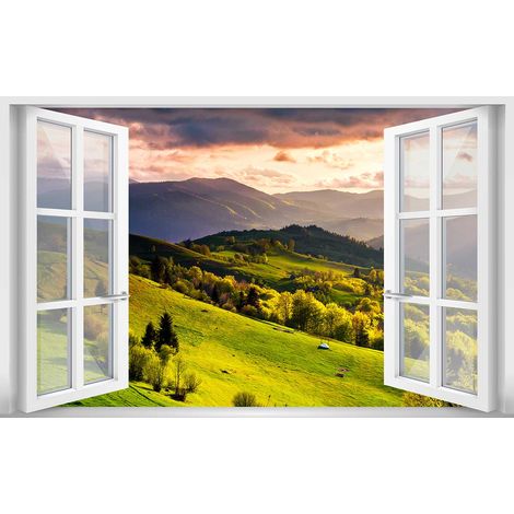 Tableau Photo Paysage vosgiens Quand La Montagne Se Reveille - Made in France - 80x50cm Toile imprimée (1/5)
