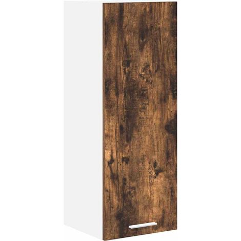 Maison Exclusive - Armadio pensile Rovere Affumicato e Bianco 30 x 31 x 80 cm