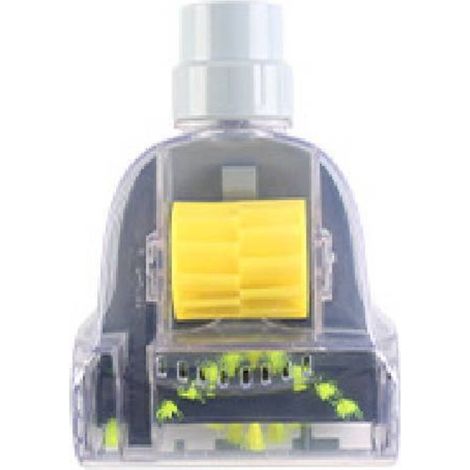 Brosse pneumatique à turbine anti-acariens, diamètre intérieur 32 mm. Pour le nettoyage des matelas, tapis, canapés, rideaux, etc. (1/2)