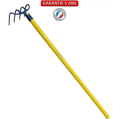 Misthaken mit 4 Zinken, 21 cm, Verbundrohrgriff, 115 OUTILS PERRIN