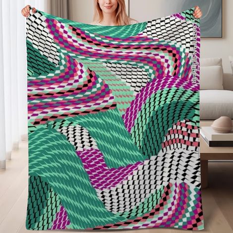 Couverture de lit en polaire, microfibre douce et confortable légères toutes saisons, décoration intérieure, excellent cadeau pour femmes et hommes, 6080 pouces (1/4)