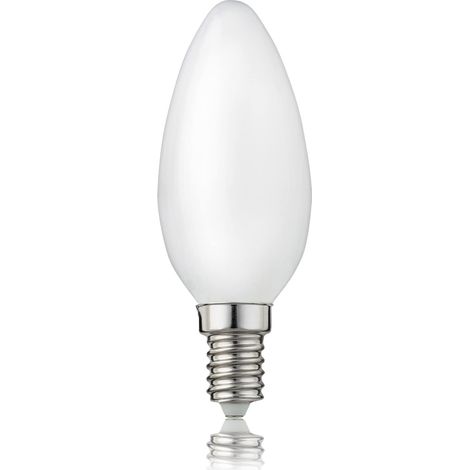 Ampoule LED à filament C35 E14 4 W équivalent 32 W 350 lm Mat Blanc chaud 2700 K Angle de faisceau 330° 25000 h (1/5)