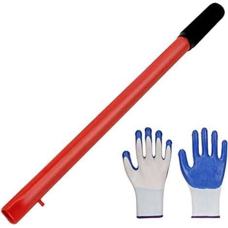 XMJY Poignée de cric de rechange de 2 tonnes – Support de cric hydraulique horizontal pour voiture (rouge) (1/5)
