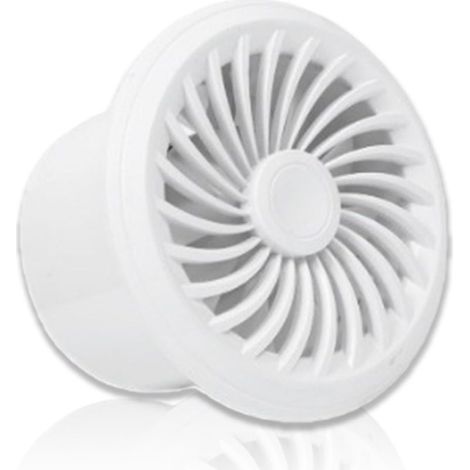 98 mm Ventilateur de Salle de Bain, Extracteur d'air 100 m³/h 4 W, Ventilateur Mural 4 Pouces avec Interrupteur, Extracteur d'air 1 voies avec pour Cuisine Fenêtres de Grenier Sous sol (1/5)