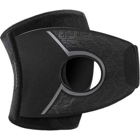 Genouillère réglable avec stabilisateurs à ressort, absorption des chocs, protection de la rotule respirante pour la course à pied, facile à porter (1/5)