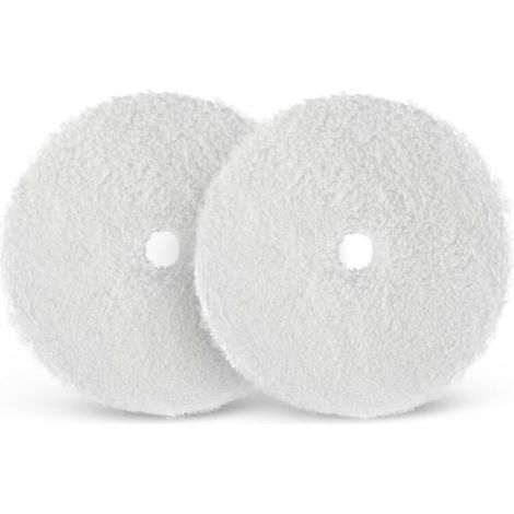 Éponge de polissage en microfibre, 2Pièces 150mm Tampons Microfibres disques de Finition en Microfibre Pour Polisseuse Voiture, Machine à polir Polisseuse Orbitale Polisseuse Excentrique (1/5)
