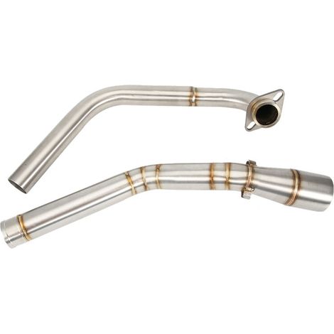 Tubo de enlace intermedio para modificación del escape de motocicleta YZF R15 MT15 2008-2017 (1/5)