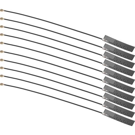 Dualband-GSM-868-MHz-NB-IoT-Flexible-FPC-Antenne mit IPEX-Anschluss und RG1.13-Kabel, integrierte Antenne für GPRS-Modul, 3-dBi-Flexible-PCB-Platine, 1-teiliges Set. (1/5)