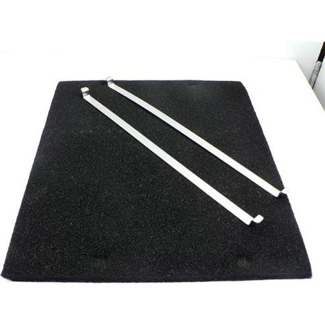 FILTRO DE CARBÓN DIM 263X310MM + FIJACIONES PARA CAMPANA DIETRICH
